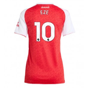 Arsenal Eberechi Eze #10 Replika Hjemmebanetrøje Dame 2025-26 Kortærmet